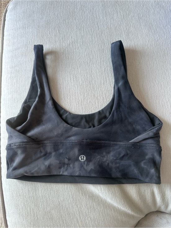 lululemon athletica Other - lululemon athletica grey tie dye Scoop-Front Athletic Sports Bra